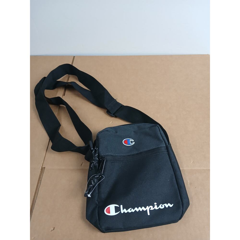 NWT Champion Crossbody Bag Black Unisex One Size